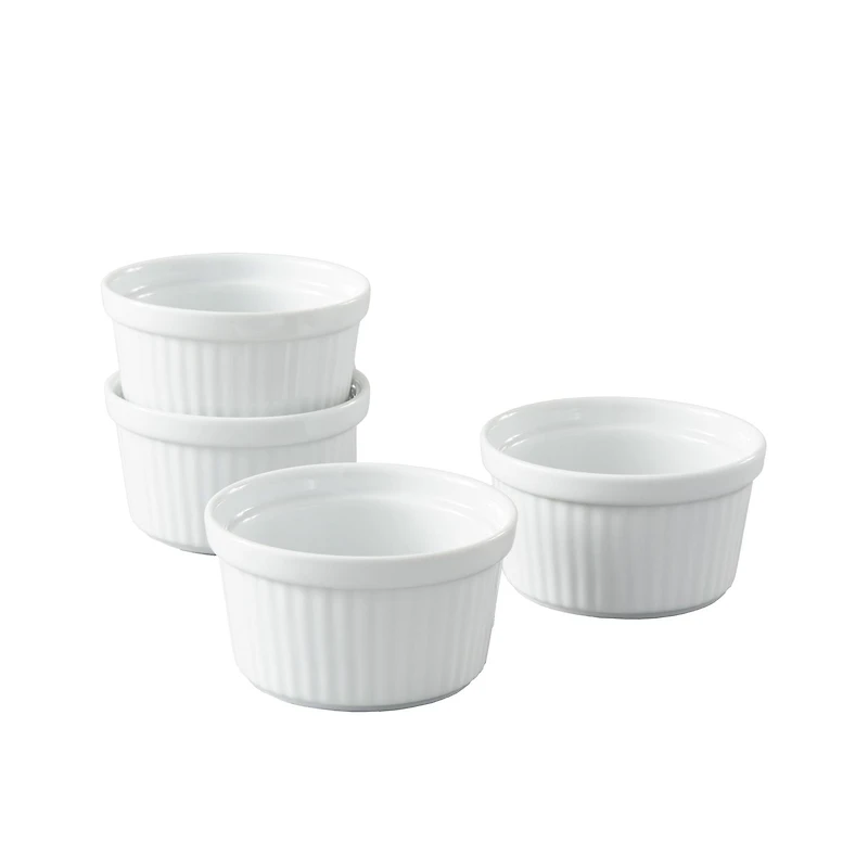 Better Homes & Gardens White Porcelain Ramekin, 1 Piece, 0.42 lb, Ramekin
