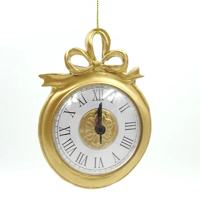 GT Ornement d'horloge HOLIDAY TIME PL DECORATION HORLOGE