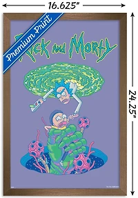 Rick And Morty - Portal Fall Wall Poster, 22.375" x 34"