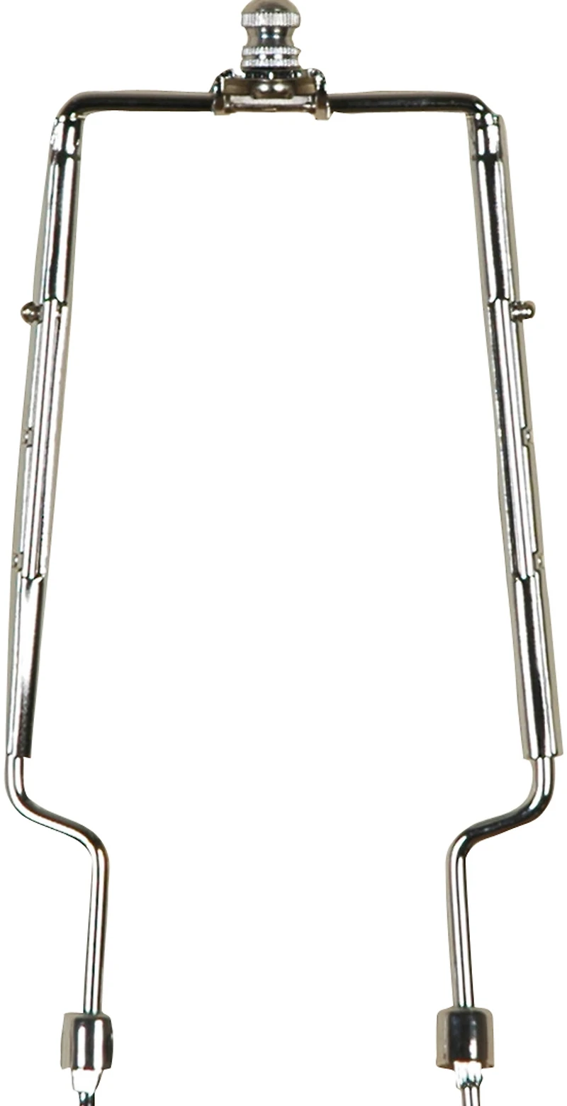 Support chromé Mainstays avec embout, hauteur réglable de 8 à 10 po