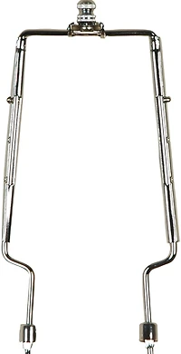 Support chromé Mainstays avec embout, hauteur réglable de 8 à 10 po