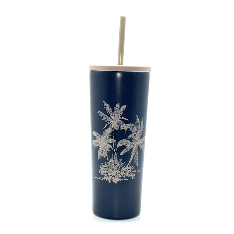 Bouteille SS noire de 24 oz