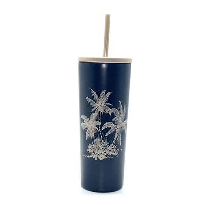 Bouteille SS noire de 24 oz
