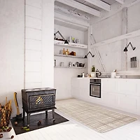 ECARPET Kitchen, Hallway, Laundry Room, Entrance, Kids Room, Bathroom Mat & Utility Rug, Non Slip Rubber Backing