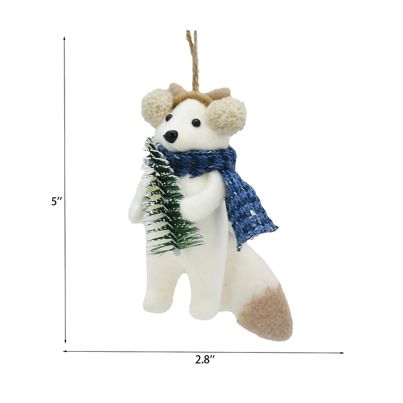 FRAÎCHE Critter ornement Set, brun