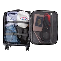 Ensemble de 3 valises souples en noir JetStream® Ensemble de 3 valises souples