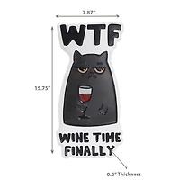 Mur En Métal En Relief Signe Le Temps De Vin Enfin