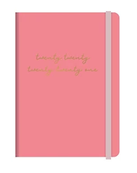C.R. Gibson Markings Pink 18 Month Leatherette Planner