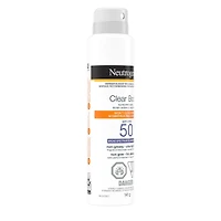 Écran solaire en vaporisateur Neutrogena Clear Body avec FPS 50, 141 g