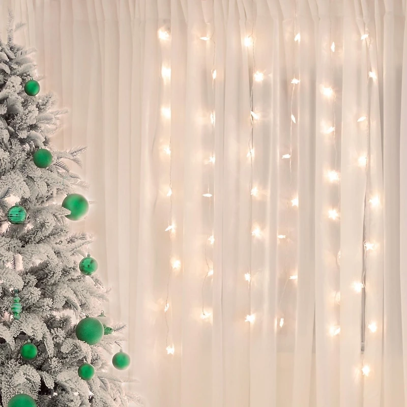 Star Shaped LED Curtain Light with 8 Functions