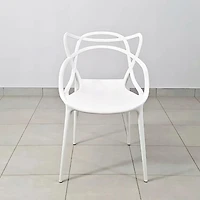 Heavenly Collection Plastic Dining Chair for Dining Area