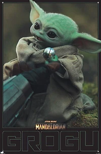 Star Wars: The Mandalorian Season 2 - Grogu Wall Poster, 22.375" x 34" Framed