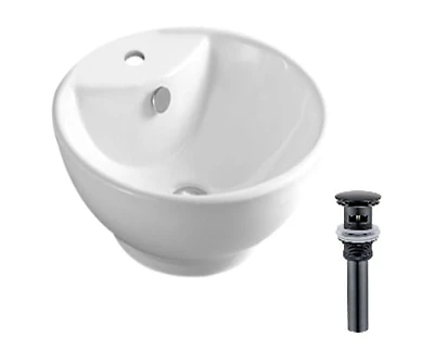 DROP Bath and Kitchen DR091358 Bathroom Vessel Sink Set