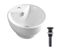 DROP Bath and Kitchen DR091358 Bathroom Vessel Sink Set