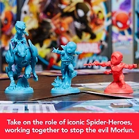Marvel United Spider-Geddon Strategy Board Game Collectible Marvel Figurines Strategy Game Christmas Gifts for Teens, for Ages 14+