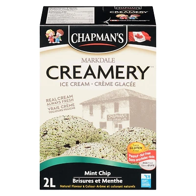 Chapman's Markdale Creamery Mint Chip Ice Cream 2L