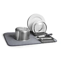 Umbra UDry Tapis de séchage pour vaisselle, charbon de bois