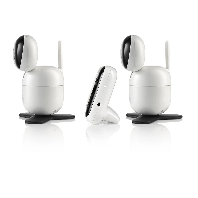 Moniteur bébé Vidéo Motorola PIP1510 Connect Wi-Fi motorisé – Ensemble de 2 caméra - Blanc