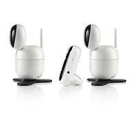 Moniteur bébé Vidéo Motorola PIP1510 Connect Wi-Fi motorisé – Ensemble de 2 caméra - Blanc