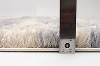 ECARPET Tapis Abstrait à Poils Longs, Tapis Moelleux pour Chambre à Coucher, Collection Larissa Ultra Douce et Pelucheuse