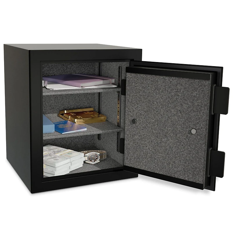 ONYX Series 15.75” Tall Home Safe, Steel Office Safe with Electronic Lock, Top Security Safe<br> With Electronic Lock & Fire Protection (1.01 Cu. Ft.) - SA-ONYX2