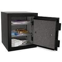 ONYX Series 15.75” Tall Home Safe, Steel Office Safe with Electronic Lock, Top Security Safe<br> With Electronic Lock & Fire Protection (1.01 Cu. Ft.) - SA-ONYX2