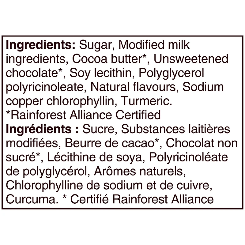 Barre aux bulles NESTLÉ® AERO® Menthe, emballage de 4 (4 x 41 g) 4x41G