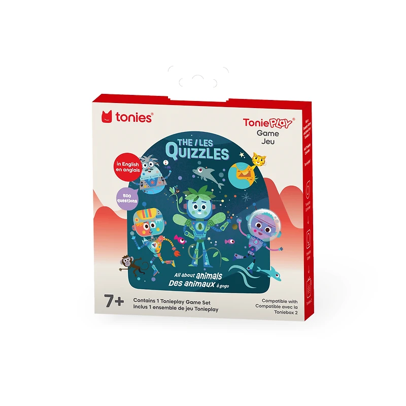 tonies Tonieplay The Quizzles: All About Animals Game