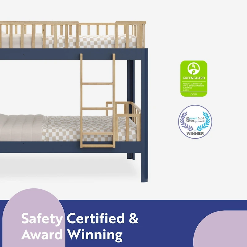 Storkcraft Next Santos Twin-over-Twin Bunk Bed
