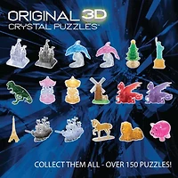 Casse-tête en cristal 3D de luxe de dragonne rouge de Bepuzzled