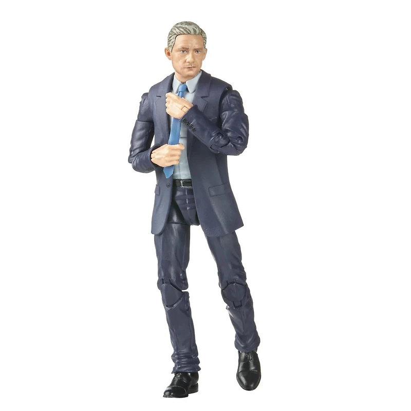 Marvel Legends Series Black Panther Legacy Collection Everett Ross 6-inch MCU Action Figure Toy, 1 Accessory, 3 Build-A-Figure Parts