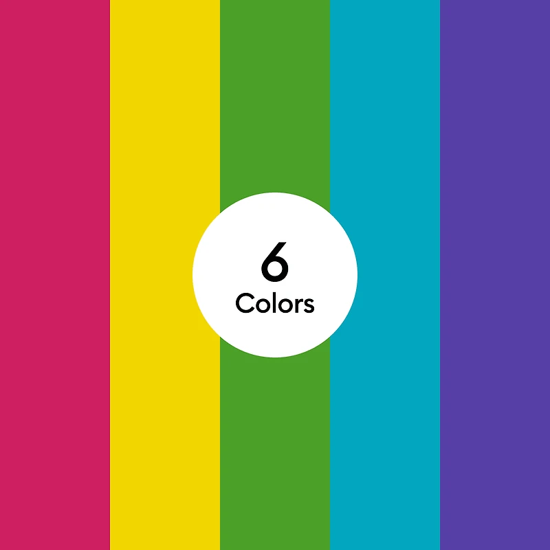 Cricut® Vinyl – Permanent, Summer Sampler (6 ct), Cricut® Vinyl – Permanent, Summer Sampler (6 ct)