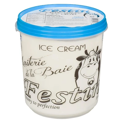 FESTIN VANILLA ICE CREAM, Festin Vanilla. 2L. Made with 100% Canadian Milk