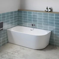 A&E Bath and Shower WILLIE-L CORNER BATHTUB