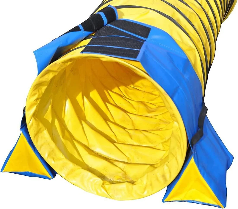 Handlers Choice Lot de 2 sacs tunnel en PVC Pro Grip avec base en caoutchouc synthétique pour une prise multi-surfaces