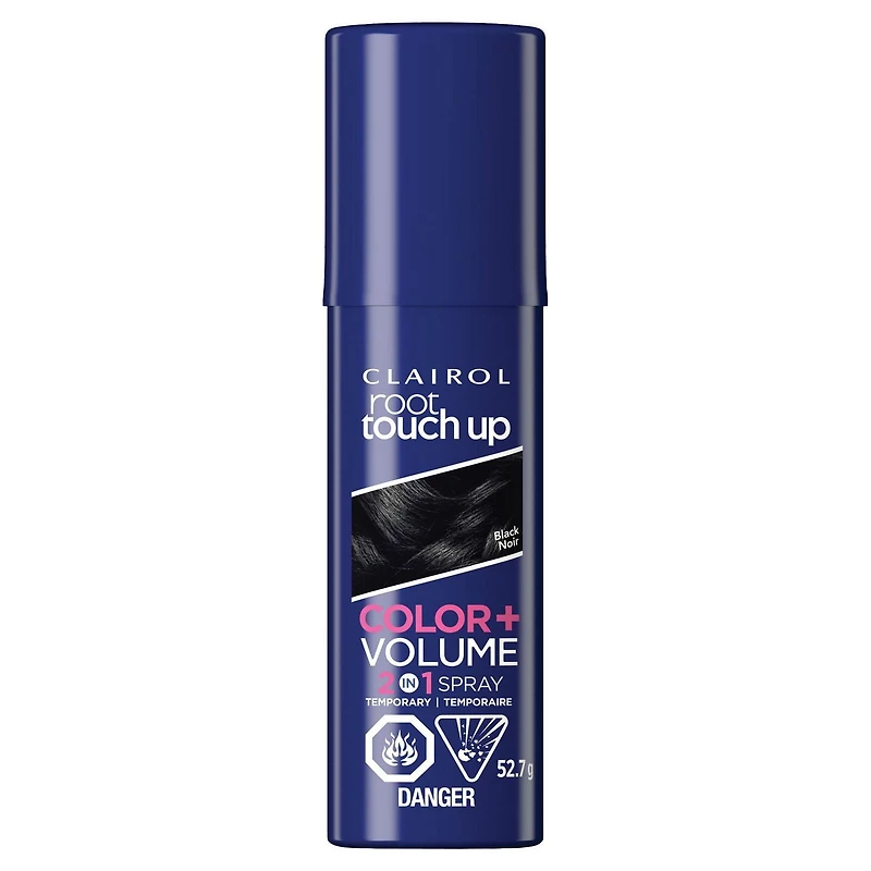 Clairol Root Touch-Up Temporary Spray 2in1: 100% gray coverage and volume boost, No Damage, Ammonia or Peroxyde