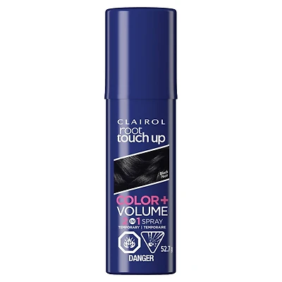Clairol Root Touch-Up Vaporisateur Temporaire 2en1 couvre la repousse grise et ajoute un élan de volume Aucun dommage, Sans ammoniaque