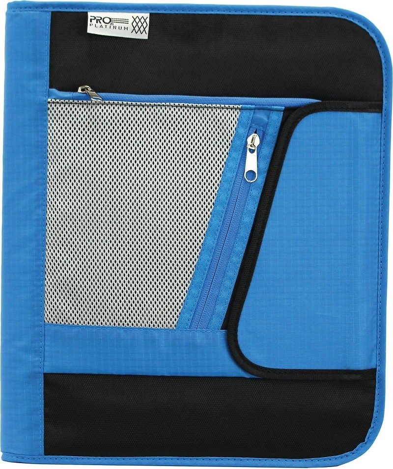 Mead Pro Platinum 1.5" Zipper Binder, Zipper Binder