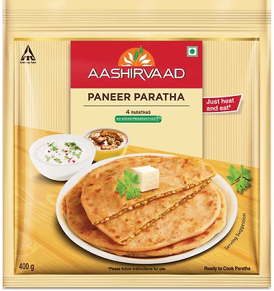 ITC Aashirvaad Paratha Paneere
