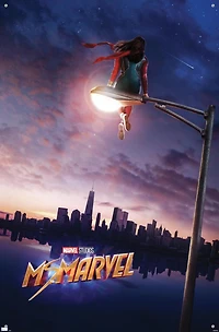 Marvel Ms. Marvel - Teaser One Sheet Wall Poster, 22.375" x 34"
