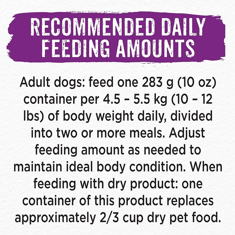 Beneful Prepared Meals Simmered Beef Flavour, Wet Dog Food 283 g, 283 g