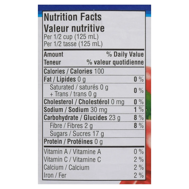 Griottes rouges sures dénoyautées de S&F 796 ml