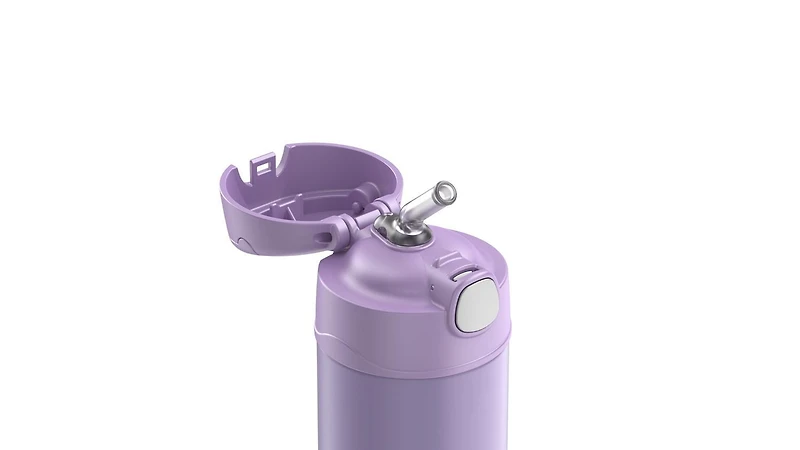 Thermos Funtainer 12 Oz Vacuum Insulated Bottle, Lavender, Bottle, 12 Oz
