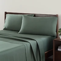Allswell 300 Contexture doux et soyeux 4 pièces viscose de bambou Ensemble de draps
