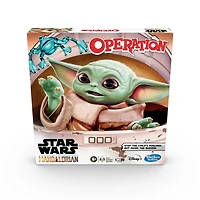 Opération : édition Star Wars The Mandalorian, jeu pour enfants, dès 6 ans, L'Enfant, appelé « bébé Yoda » par les fans, fait des bêtises