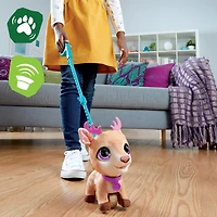 furReal, Grands pas, Peluche chevreuil interactive, jouet Jouet électronique, 4 ans et plus