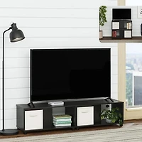 Mainstays Expandable Side-by-Side or Stacking TV Stand, TV Stand