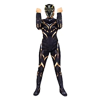 MARVEL Black Panther Adult Women’s Costume - Sublimated Print Jumpsuit and 3D Plastic Mask