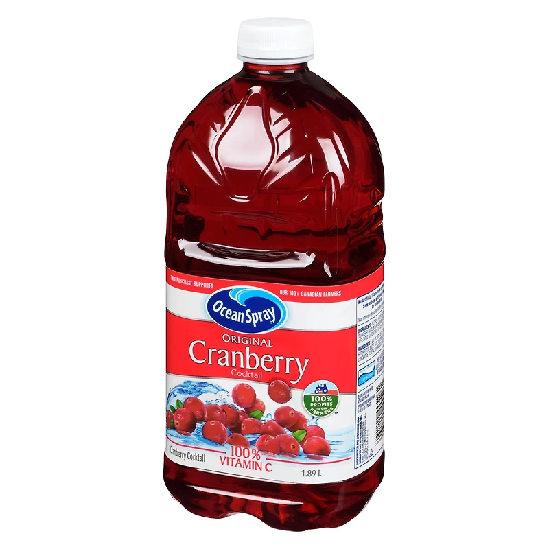Cocktail aux canneberges Ocean Spray 1,89 l