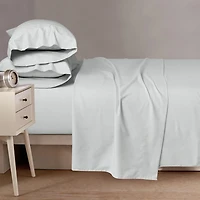 Cationic 4 Pieces Microfiber Sheet Set